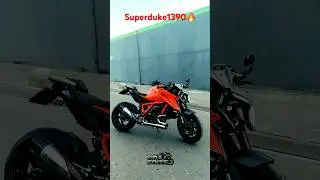 WORD MOST POWERFUL NAKED BIKE KTM SUPERDUKE 1390🔥 #ktm #duke#duke1390 #youtubeshorts #viralshort