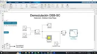 Demodulaci&oacute;n DSB SC en Simulink