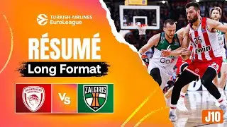 Olympiacos vs Zalgiris Kaunas - Résumé Long Format - EuroLeague J10