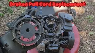 How to Replace Pull Cord on A Push Lawn Mower|Easy Step-by-Step Tutorial