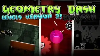 geometry dash dangeon levels version 2! 1~3 levels by: me-geometry dash