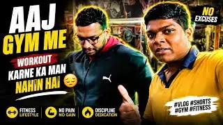 Aaj gym me workout karne ka man nahin hai 😐.#vlog #shorts #gym #fitness #nirgun #nirgunsaptal #bor