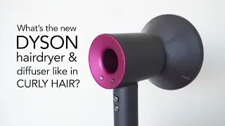 Dyson diffuser review in curly hair