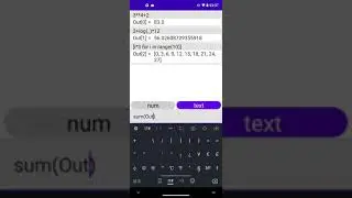 Calclark (repl calculator for Android) demo