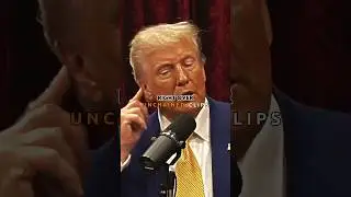 Trump Showing Off His Ear Scar