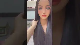 28 Inch Black Human Hair Lace Wig | Virgin or Raw Hair | Free Color & Style Customization