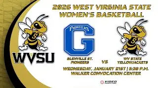 GLENVILLE ST. PIONEERS VS. WV STATE YELLOW JACKETS | 2025-26 WVSU WOMEN'S BASKETBALL