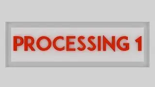 Processing Game Tutorial 1