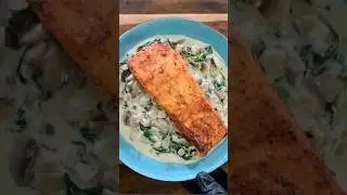 The Best Air Fryer Salmon Recipe #shorts #food #4k
