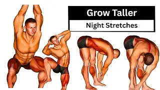 Grow Taller While You Sleep | Night Stretches to Improve Height Naturally
