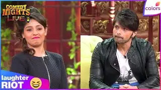Comedy Nights Live | Sunidhi Chauhan comes to Support Himesh Reshamiya | Colors TV