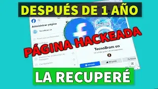 Despues de 1 Año Recupere mi Pagina de Facebook Hackeada, Aqui Les Digo Como Recuperarla 2025