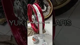 Cara pakai ban tubles pakai velg jari jari