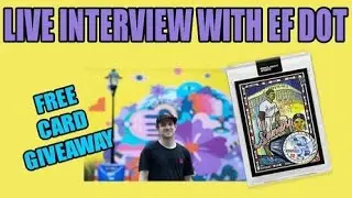 Live Interview with Topps Project 2020 Artist - EF DOT  - free card giveaway