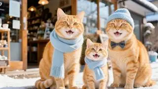 The Happy and Warm Story of the Cat Family - Weekly Summary ❤️ #cute #cat #love