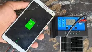 How To Charging A Mobile Phone With Solar Power