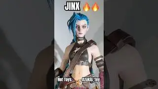 Hot Toys Arcane Jinx- League of Legends #music #enemy #actionfigures #youtubeshorts #leagueoflegends