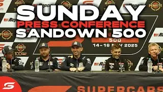 Sunday Press Conference - Penrite Oil Sandown 500 | 2025 Repco Supercars Championship