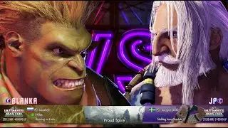 BLANKA ⚡️ KAZAKEN VS JUICYJOE ⚡️ JP | STREET FIGHTER 6