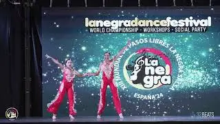 5` PUESTO EVA Y EMMA GRAN FINAL D&Uacute;OS CHICAS SALSA Mundial de Pasos Libres La Negra Salsa 2024