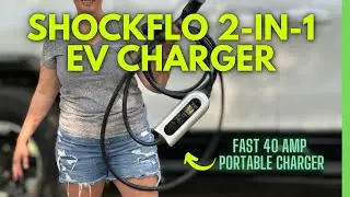 ShockFlo 40 Amp 2 in 1 EV Charger | Portable EV Charger Review