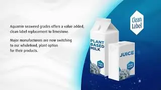 Aquamin for food application