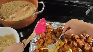 Quinoa and Salmon Viral Recipe 🍣🍛