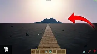 Hidden Island in Raft | Raft UNLIMITED Resources Hack Multiplayer Mod - LB 😂