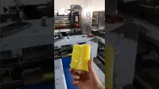 Packing sponge dishwashing brush