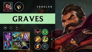 Graves Jungle vs Rengar - BR Grandmaster Patch 25.24