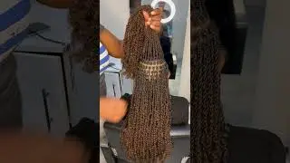 Extra long Knotless mini twists
