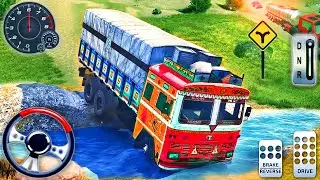Indian Truck Offroad Driving Simulator 2021 - Mountain Transport Driver - Android GamePlay