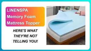 REVIEW (2026): LINENSPA Memory Foam Mattress Topper | HERES WHAT THEYRE NOT TELLING YOU!