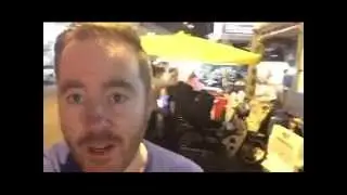 Hawker food stalls in Penang by Matthew Brennan