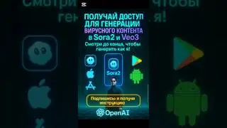 #sora #sora2 #openai #ai #aiart #aivideo #нейросети #ии #нейроконтент #тренды #тренд #монетизация