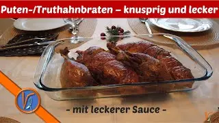 So gelingt dein Truthahn-/Puten Braten | Festtagsbraten | Weihnachtsessen | Osteressen | einfach
