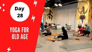 Full gentle class for old age people \ Yoga with San \ Santosh Gupta \