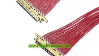 Usine de faisceaux de c&acirc;bles C&acirc;ble micro-coaxial IPEX C&acirc;ble laparoscope C&acirc;ble micro-coaxial personna