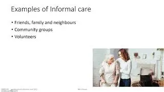 P6 Informal care Health and social care