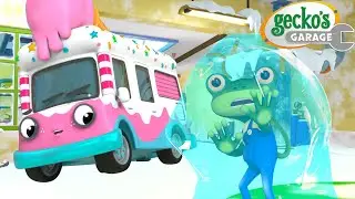 Ice Cube Gecko! 🥶 | Gecko's Garage 🚚 | Cartoons For Kids | Toddler Fun Learning