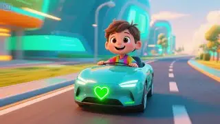 Electric Car, Silent Star | Futuristic Kids Song | Fun Learning Nursery Rhyme