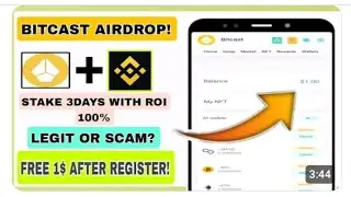 BITCAST : OBTENEZ 1000 PI&Egrave;CES ET STAKER LE GRATUITEMENT 🔥🔥🔥🔥