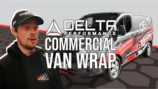 Новая привлекательная оклейка фургона! | Delta Performance Van Wrap