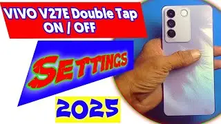 VIVO V27E Double Tap Screen On / 📴 Settings || How To Settings Double Tap To Awake Screen 2025