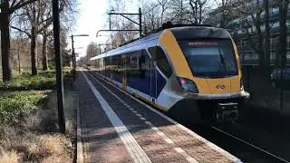 Treinen op Station Den Dolder