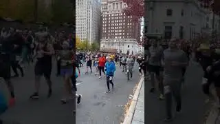 Marathon day in Philadelphia