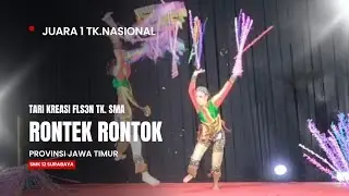 JUARA 1 TK NASIONAL FLS3N SMA 2025 - RONTEK RONTOK - PROV JATIM - SMK 12 KOTA SURABAYA. 