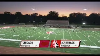Carthage Men's Soccer vs. Chicago 2024_9_25