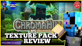 Daz Man Reviews Chroma Hills HD Texture Pack In Minecraft Bedrock! Minecraft Texture Pack Review
