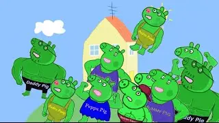 Finger Family Peppa Pig Hulk | Nursery Rhymes for Children